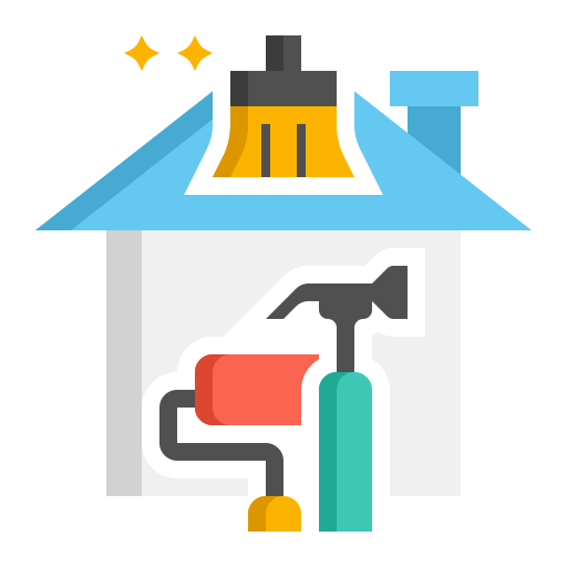 House cleaning tools and equipment